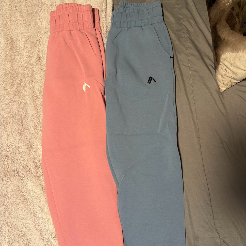 Alphalete Pink and Blue Joggers Bundle